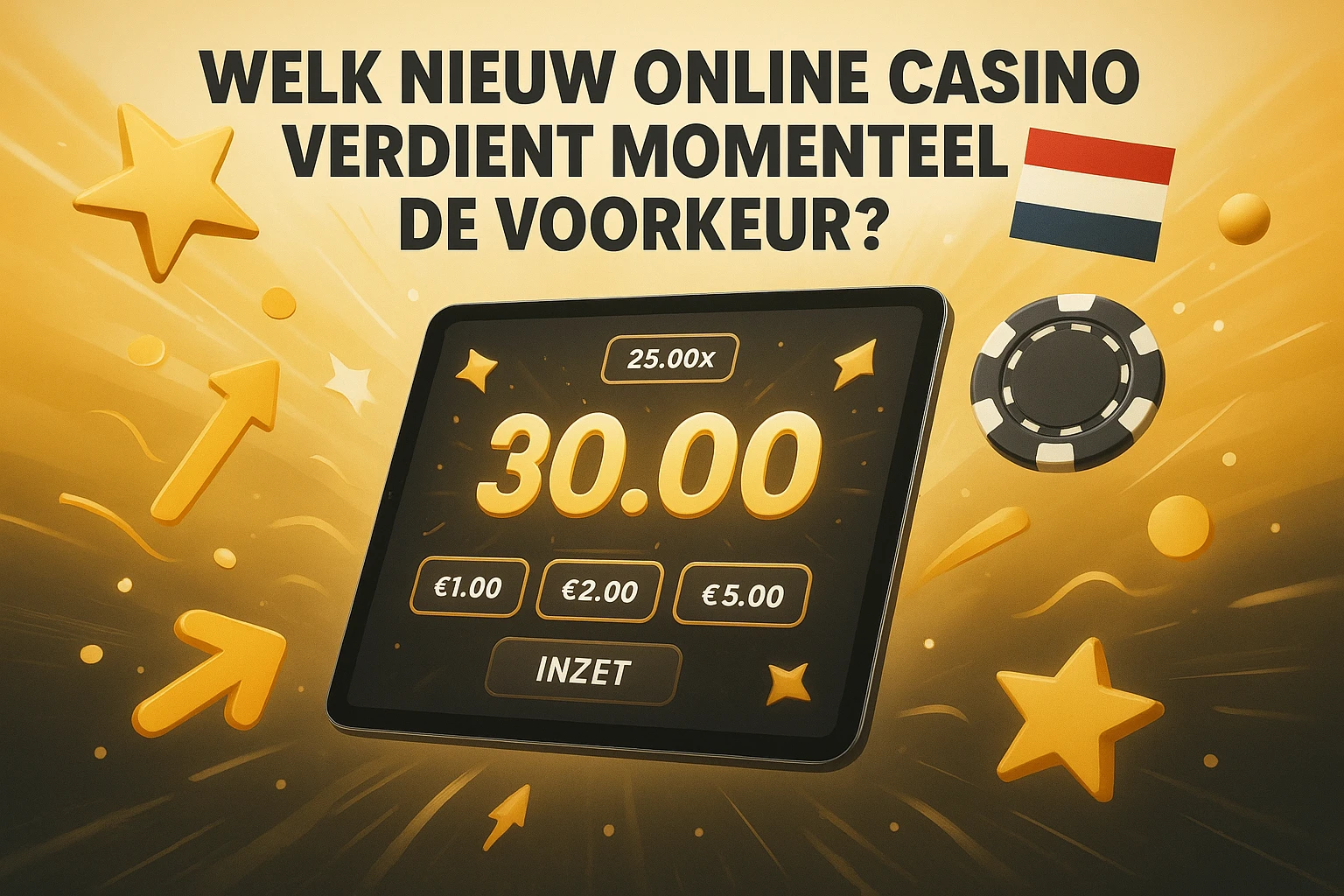 Welk nieuw online casino verdient momenteel de voorkeur?